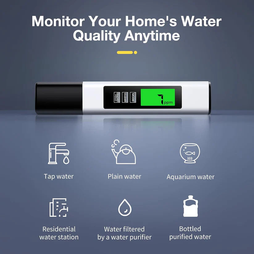 2025 All-New 4 in 1 Tds Meter Digital Water Tester